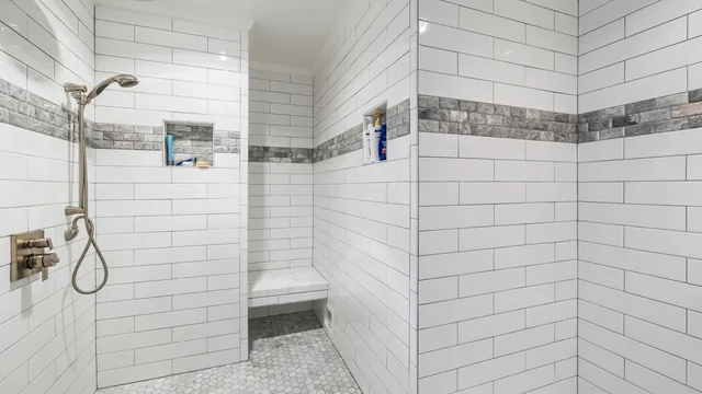 Curbless walk-in shower in Fulshear, TX